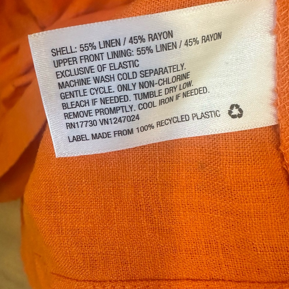 Fe Noel x Target Orange Summer Dress - Size 1x NWT - Picture 4 of 4